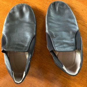 Jazz Dance Shoes - Black - soft leather